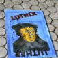 Gesprayter Luther