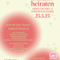 einfach heiraten Plakat