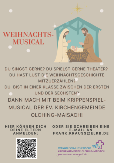 Mitmachen beim Weihnachtsmusical