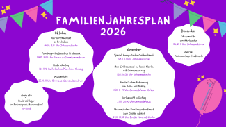 Familienjahresplaner 2026 II