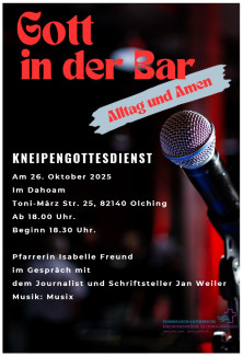 Gott in der Bar 26.10.2025