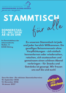 Einladung Stammtisch für Alle am 02.07.2026