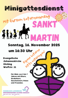 Minigottesdienst zu Sankt Martin