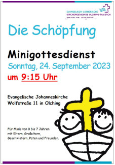 Minigottesdienst 24.09.