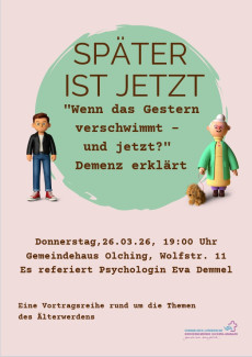 Später ist jetzt 26.03.2026