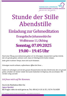 Stunde der Stille_07.09.2025