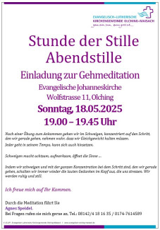 Stunde der Stille_18.05.2025