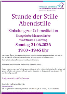 Stunde der Stille 21.06.2026