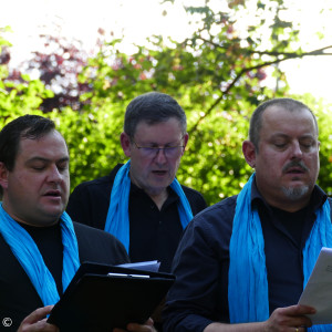 Auftritt vom Gospelchor