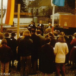 Grundsteinlegung Gemeindezentrum